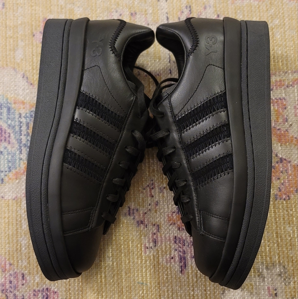 Adidas Y-3 Hicho Mens Shoes Size-10 Black (Pre-owned) like Brand new!!!!